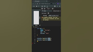 Object in JavaScript | Short & Easy 💡 #javascriptshorts #coding #js #jsprojects