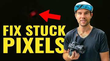 How To Fix STUCK PIXELS In Camera and In Editing