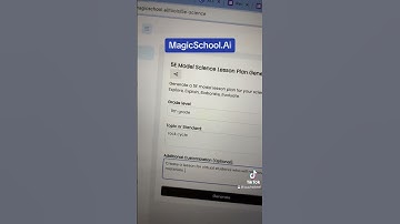Use the 5 E Model Science Lesson Plan Generator on @MagicSchool.ai to both save you time!