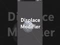 A Step-by-Step Guide to Controlling the Displace Modifier with an Empty #blendertricks #blendertips