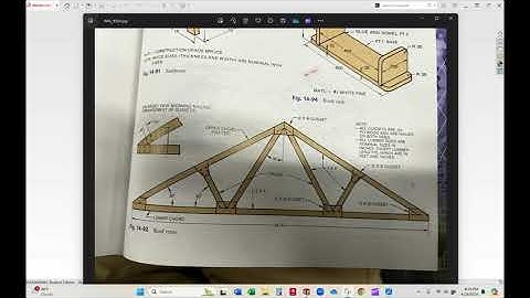 Roof Truss 2x4 structure, in SOLIDWORKS 2022
