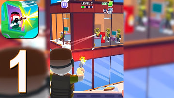 HellCopter - Gameplay Walkthrough Part 1 - Level 1-10(iOS,android)