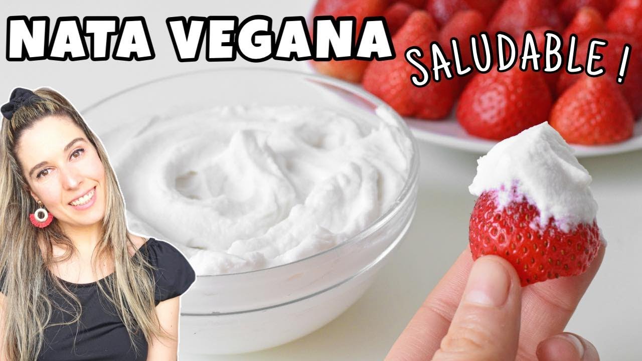 NATA VEGANA SIN LÁCTEOS 1 INGREDIENTE!! Postre ideal para candidiasis e intestino permeable