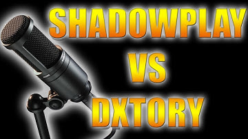 SHADOWPLAY vs DXTORY - Microphone audio quality side by side comparison
