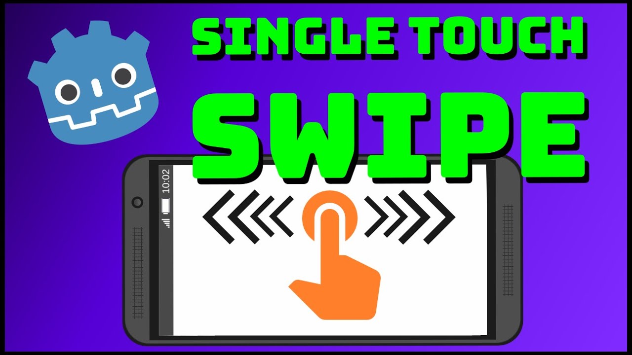 Swipe Gestures in Godot Made Easy – Single Touch Tutorial - YouTube