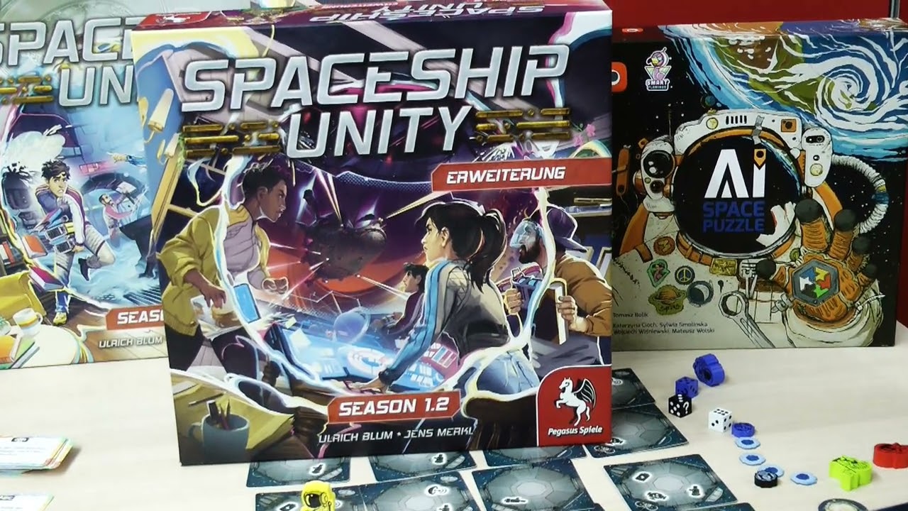 Spaceship Unity: Season 1.2 (Pegasus Spiele) / Spielwarenmesse 2024