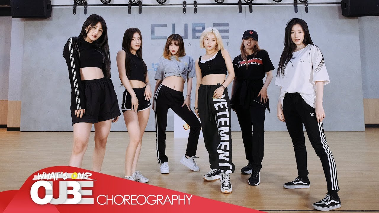 GI DLE   Uh Oh Choreography Practice Video