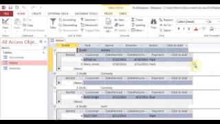 Microsoft Access 2013/2016 pt 4 (Table Relationship)