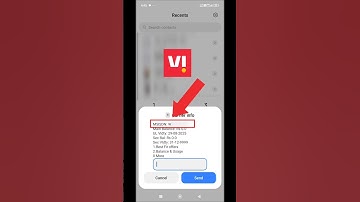 How to get mobile number of Vi Sim #Vi #Visim #Ideavodafone #Vishaljey #Shortvideo
