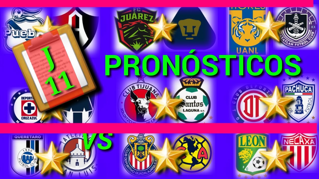 PRONOSTICOS LIGA MX JORNADA 11 CLAUSURA 2021 YouTube