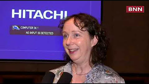 A session with Prof  Lisa Looney, Dean Dublin city...