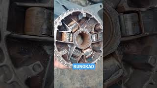 HANCUR ! AKIBAT MALAS SERVIS CVT ROLLER RUSAK PARAH #short #cvtmatic #rungkad #cvt