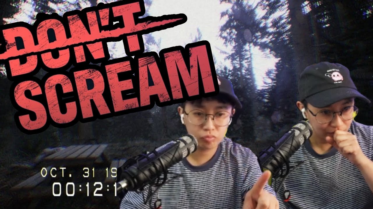 QUIETEST I'VE EVER BEEN ON STREAM | DON'T SCREAM GAMEPLAY