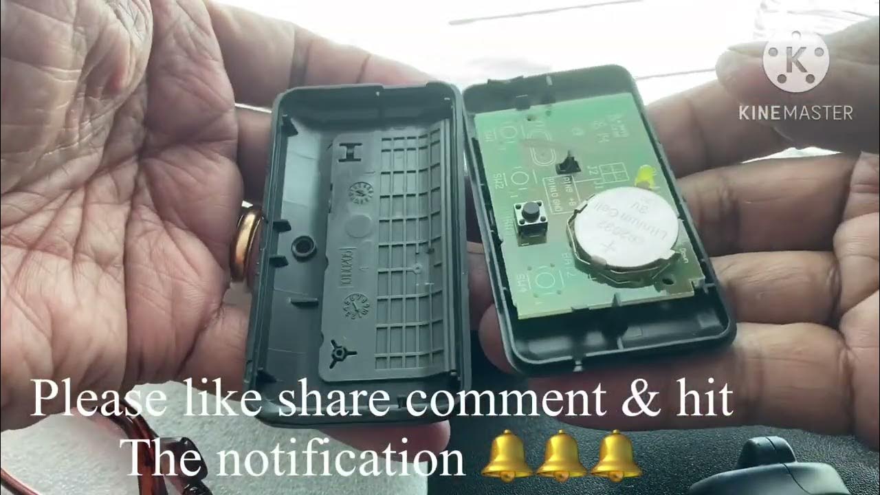 Blg video 2189 How to replace/ remove battery of a clicker garage