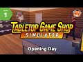 Opening day - Tabletop Game Shop Simulator # 1 (Playtest)