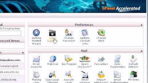 Introduction to cPanel Web Server Software Video Tutorial