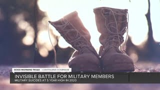 Suicide rates in the military soar in 2020