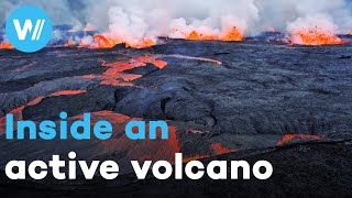 Into the heart of one of the world&#39;s most dangerous volcanoes, the Mount Nyiragongo