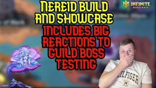 Nereid Build And Showcase Huge Reaction To Testing Teams On Guild Boss! - Infinite Magicraid