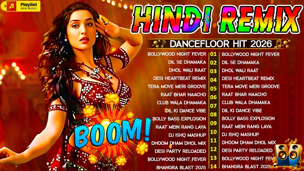 Bollywood DJ Party Remix 2026 🔥 Best Hindi Non-Stop Dance Mashup Mix