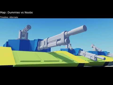 The mech, Roblox: Dummy vs Noobs