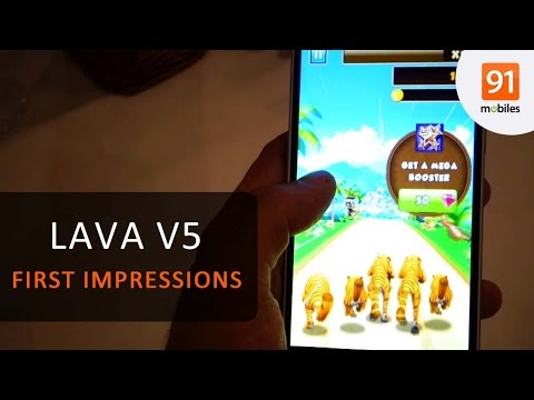 Lava V5: First Look | Hands on | Price