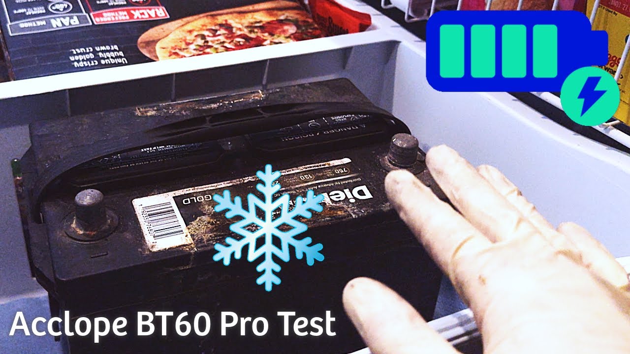 I Froze a Car Battery to Prove a Point (Acclope BT60 Pro Test)