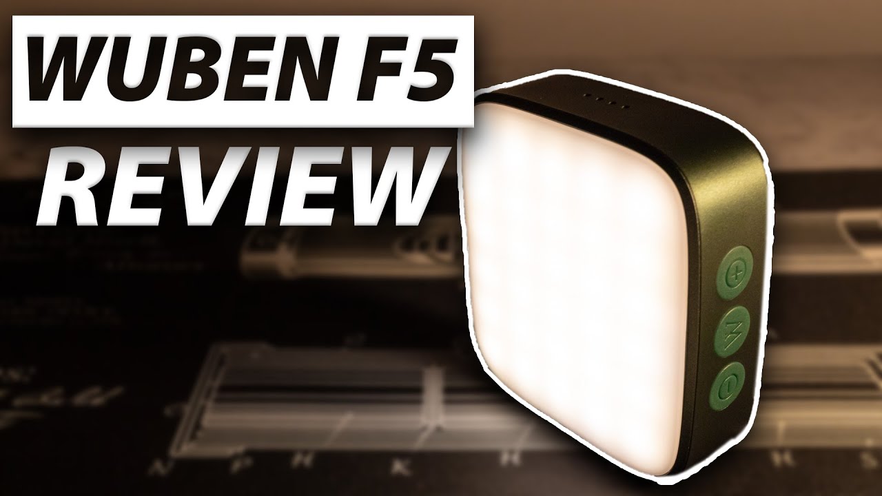 Wuben F5 Lantern & Fill Light Review (500 Lumens, 3 Tints, USB-C) - YouTube