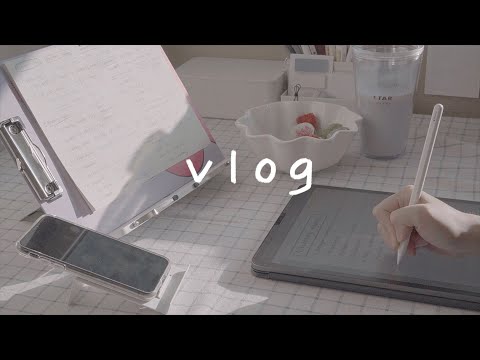 vlog | 아이패드로 하루종일 공부해요 | ipad for study | note taking | study vlog soram