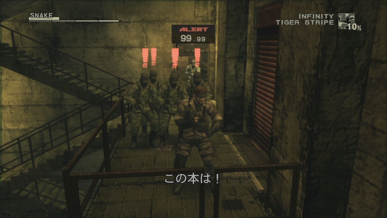 MGS3 HD 事故死まとめ