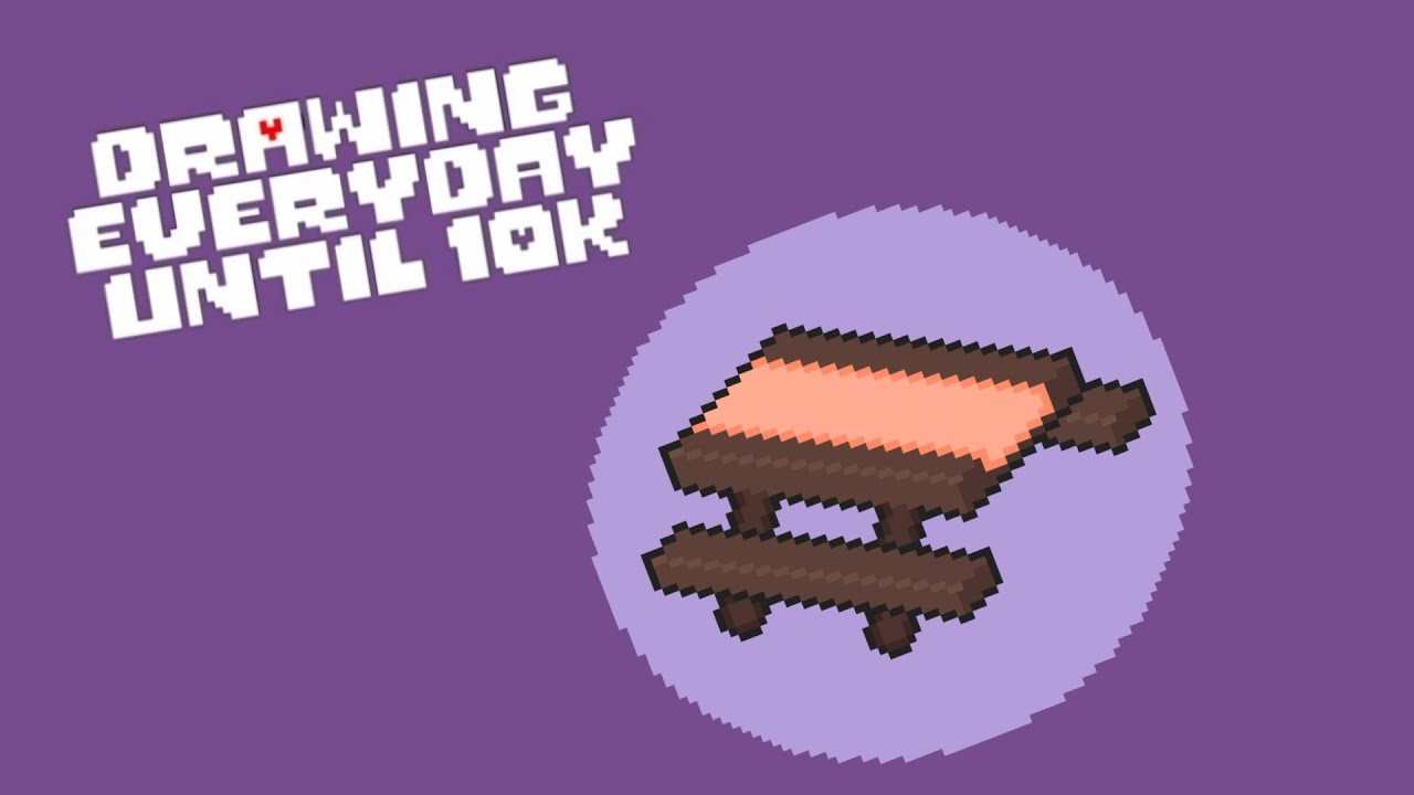 Outdoor pixel bench day 9! - YouTube