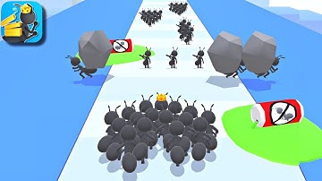 Tiny Rush 3D🐜👑 Gameplay Walkthrough Part - 65 (iOS,Android) All levels