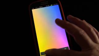 Four Colors Live Wallpaper Android App Review Demo LWP screenshot 2