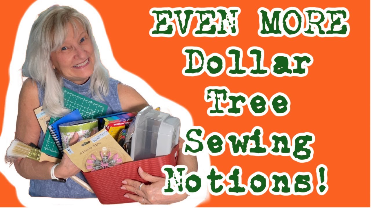 Sewing on a Shoestring 4: Genius Dollar Tree Items You Can Use in Your Sewing Room!