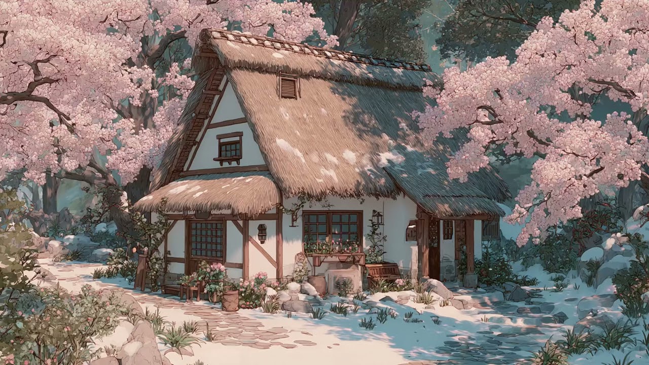 Crystal Rain ✨ Ambient Lofi Beats 🍃 Gentle Energy & Peace [ Lofi Hip Hop - Nature Chill ]