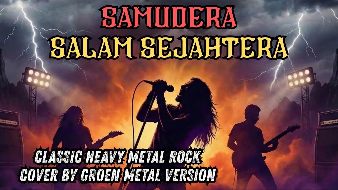 🎸 Samudera – Salam Sejahtera | Rock Metal cover 2025! Versi Epic Menggelegar by Groen Metal