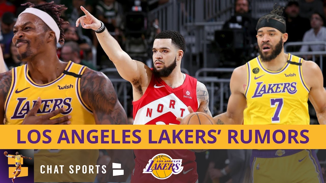 Lakers Rumors Sign Fred Vanvleet Losing Dwight Howard Or Javale Mcgee News On Nba Return Youtube