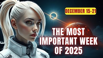 Je moet het vóór morgen weten. Er gebeurt iets zeldzaams tussen 15 en 21 december en het verander...