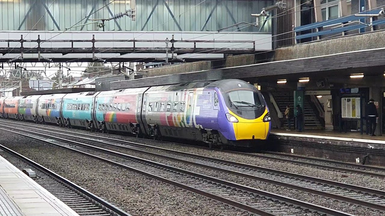 Trains at: Stafford, WCML, 31/01/25, Part1/2
