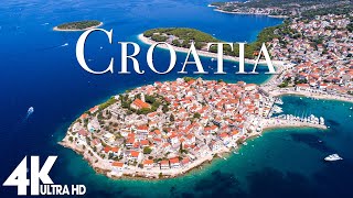 FLYING OVER CROATIA (4K UHD) - Relaxing Music Along With Beautiful Nature Videos - 4K Video #4