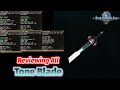 Toram Online - Testing all "Tone Blade" from Hatsune Miku Collaboration