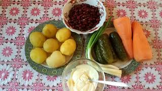 САЛАТ С ФАСОЛЬЮ ( веретарианский) Очень вкусный и сытный !!! САЛАТ С ФАСОЛЬЮ ( веретарианский) Очень вкусный и сытный !!!
