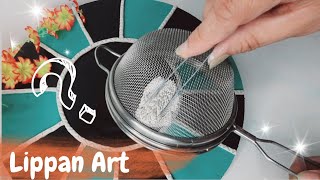 Lippan Art With Clay  /  Lippan Art Tutorial  With All Details  / Home Decor  / Mouldit Clay Craft