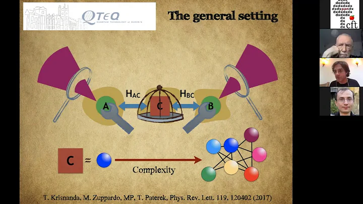 Mauro Paternostro (Queens University Belfast): See...