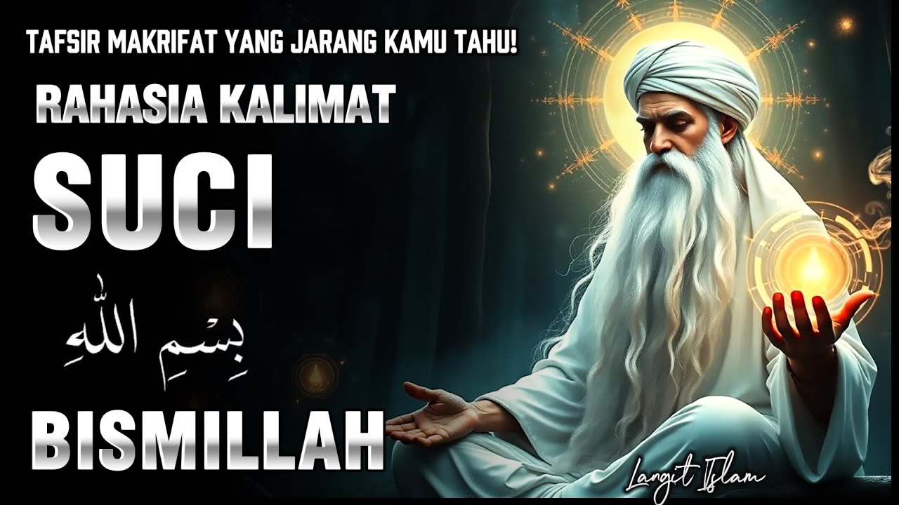 MAKNA SEBENARNYA DARI BISMILLAH? ✨ TAFSIR MAKRIFAT YANG MENDALAM 🌌