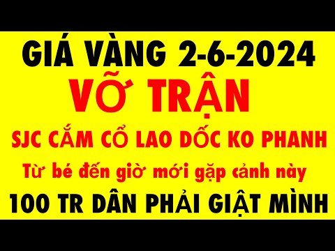 Giá vàng hôm nay- ngày 2-6-2024 - giá vàng 9999 hôm nay - giá vàng 9999 mới nhất- giá vàng sjc 9999