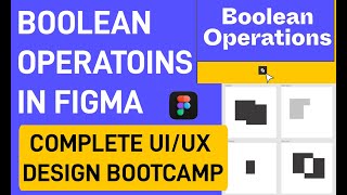 Boolean Operations in Figma | Figma Tutorial in Hindi/Urdu | Figma Design #figma