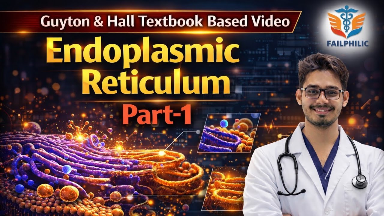 Endoplasmic Reticulum Part -1..#guyton_and_hall - YouTube