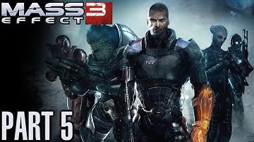 Mass Effect 3 - Walkthrough Part 5 Tram Rides - Xbox 360 Gameplay