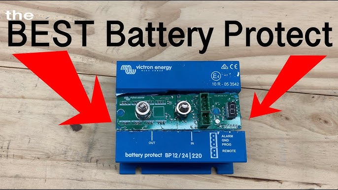 Setting up a VICTRON BatteryProtect 